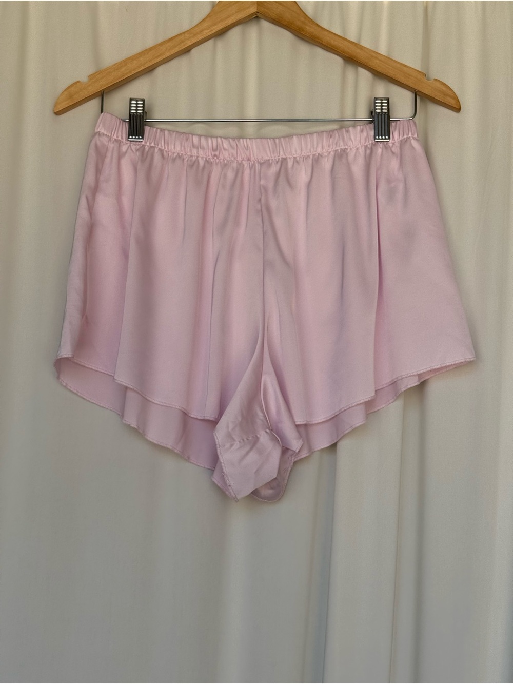 Colsie Light Pink Satin Shorts M